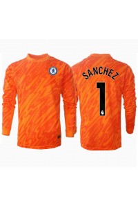 Chelsea Robert Sanchez #1 Keeper Fotballdrakt Hjemme Klær 2024-25 Lange ermer